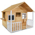 Camira Cubby House Set Timber Kids Playhouse with Veranda Letterbox