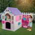 Kids Garden Playhouse – Non‑Toxic Plastic, Lightweight, Easy Assembly Pink
