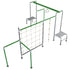 Junior Jungle Monsoon Kids Play Set Flying Fox Climbing Rope Net 4m