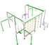 Junior Jungle Safari V2 Kids Play Set Flying Fox Swing Trapeze Ropes