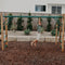 3.0m Timber Monkey Bar Set – Outdoor Kids Play, Premium Wood, 50kg/Bar