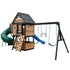 Lifespan Kids Claremont Swing Set & Play Centre with 2.2m Slide (Blue)