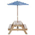 Sunrise Sand & Water Table with Umbrella