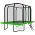 HyperJump 12ft x 8ft Rectangle Spring Trampoline, 78pcs Springs, 120kg
