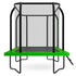 HyperJump 12ft x 8ft Rectangle Spring Trampoline, 78pcs Springs, 120kg