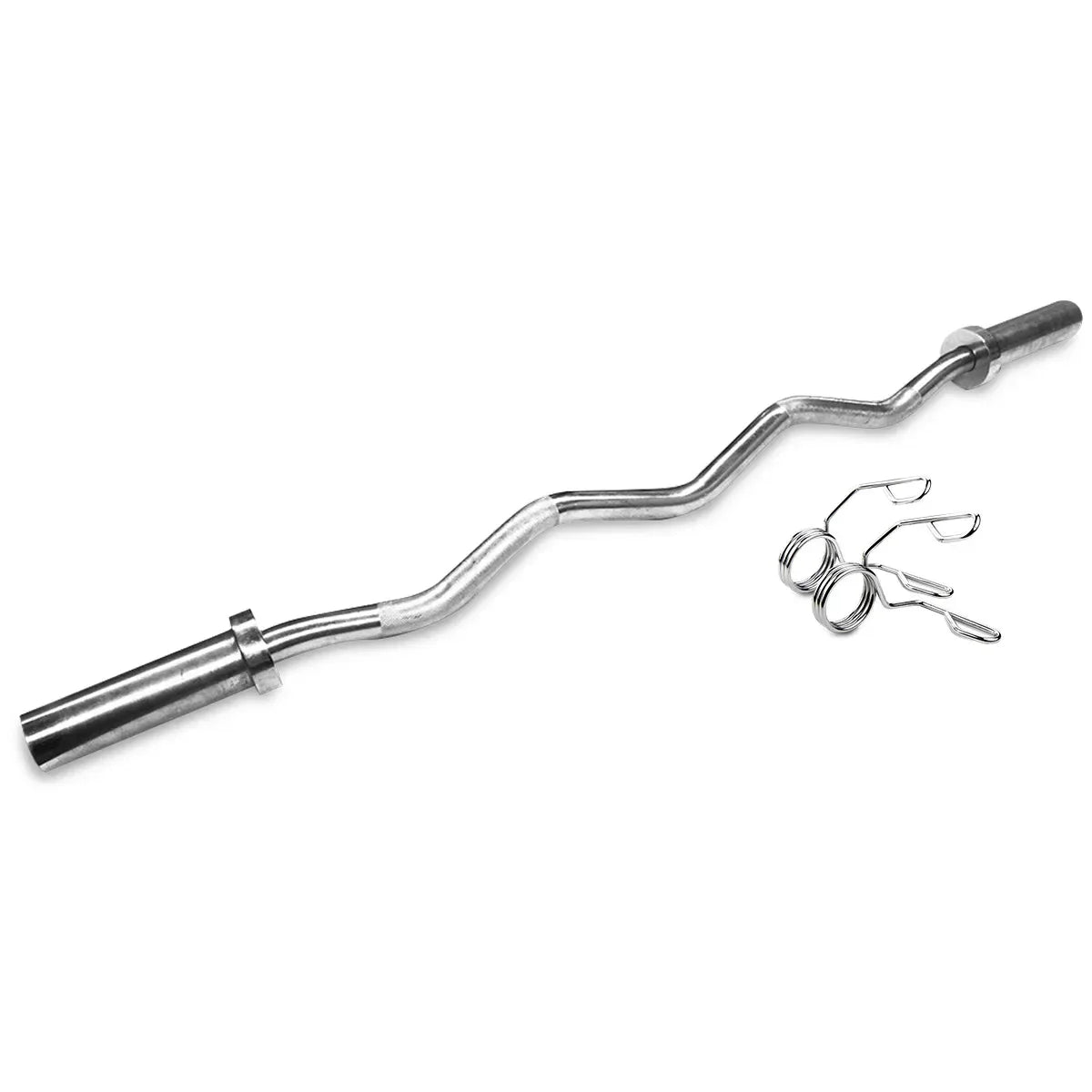 Olympic Curl Bar with Spring Collar