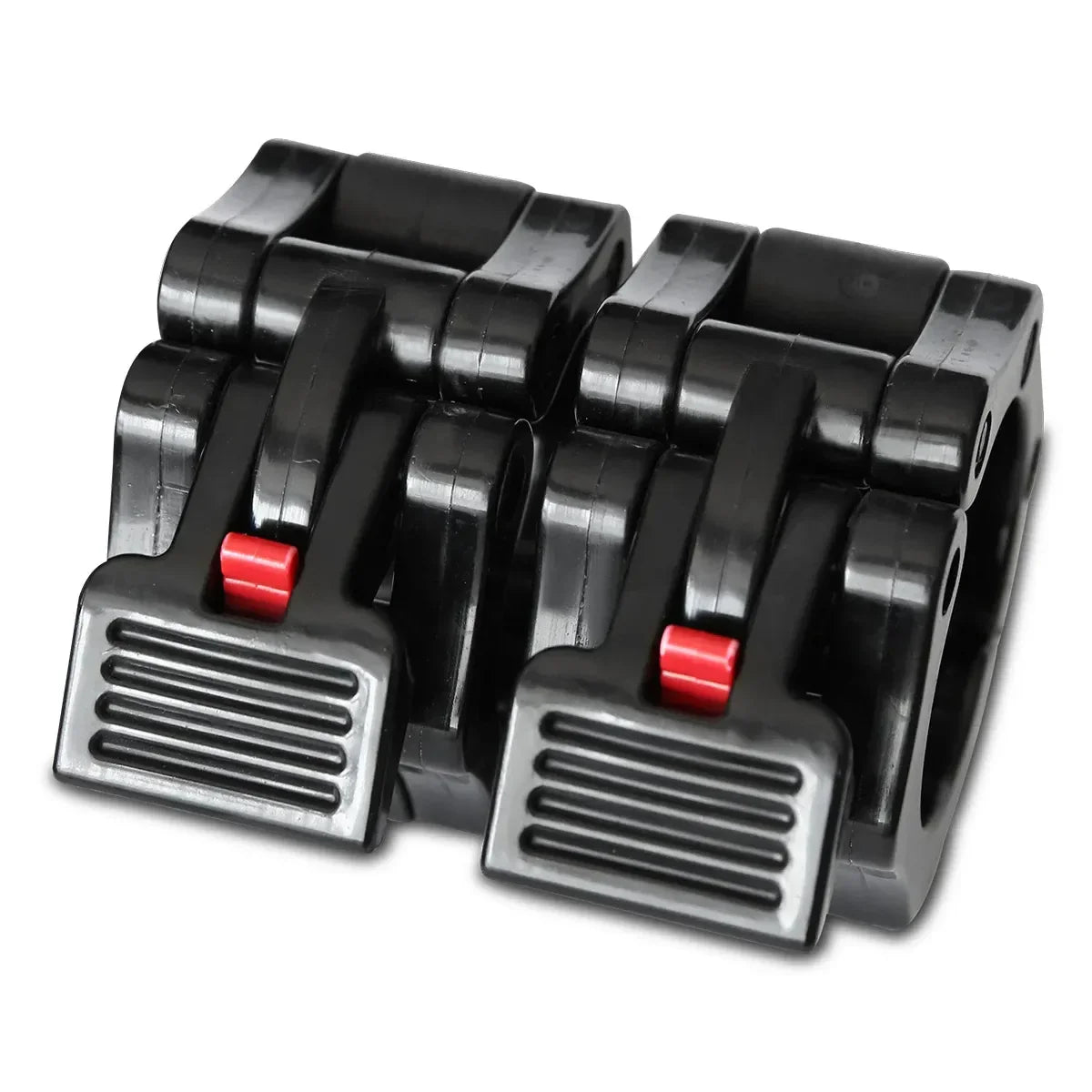 Olympic Swiss Bar (multi angle) with Lockjaw Collar