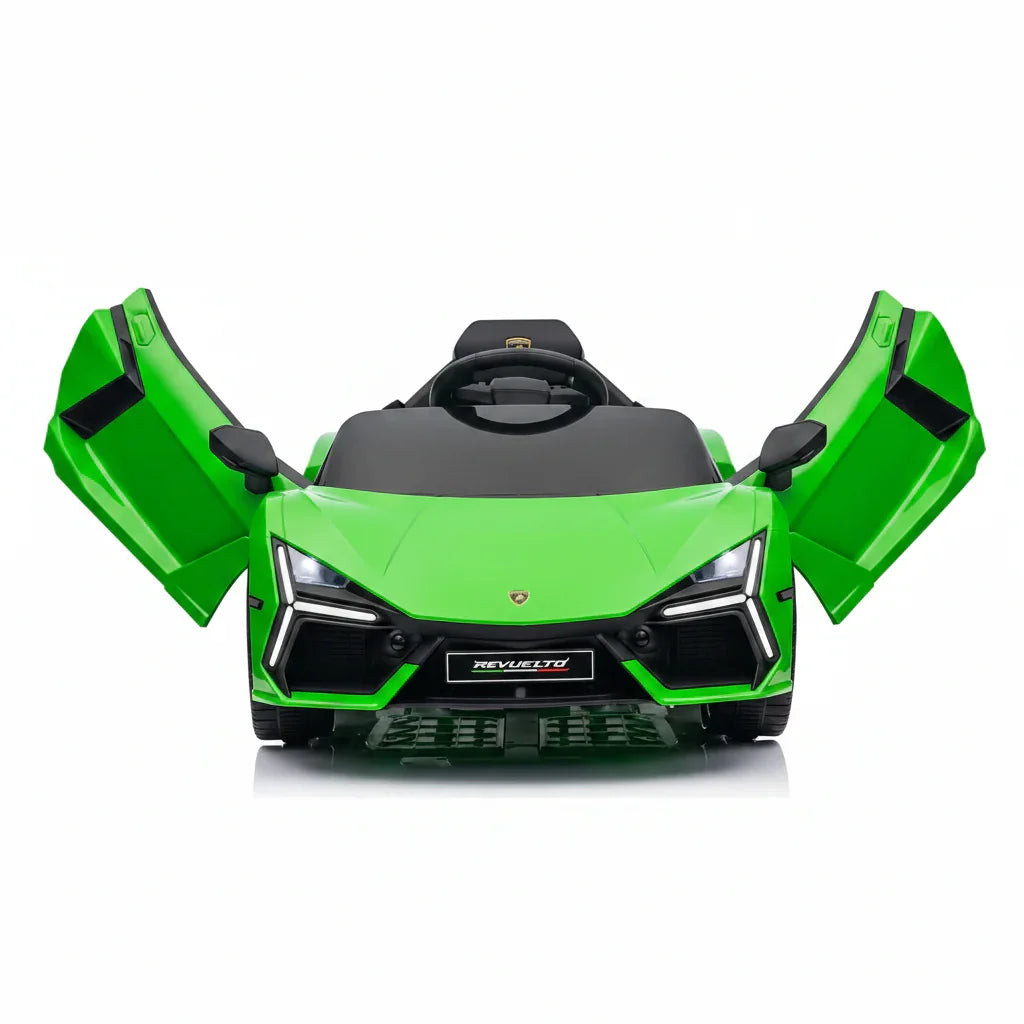 Lamborghini Kids Ride‑On Car – 12V, R/C, Scissor Doors, Lights, Music