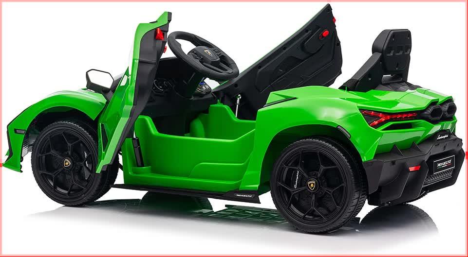 Lamborghini Kids Ride‑On Car – 12V, R/C, Scissor Doors, Lights, Music