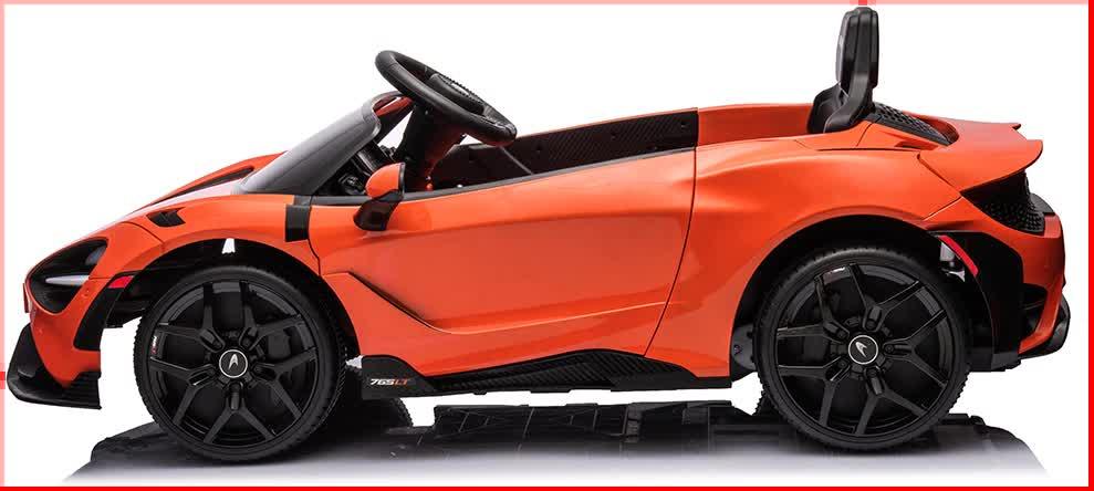 McLaren 765LT Ride‑On Car – Licensed, 12V, Scissor Doors, Remote Control