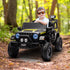 12V Kids Electric Ride On Jeep – Black