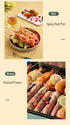 Multi-functional 2-in-1 Cooking Hot Pot And Griddle Barbecue Machine DKL-C15L1