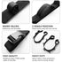 Car Fishing Rod Strap Vehicle Rod Carrier Storage Net Fishing Pole Holder SUV-2PCS Black Fishing Strap +Storage Bag