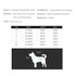 Pet Dog Raincoat Poncho Jacket Windbreaker Waterproof Clothes with Harness Hole-XXL-Black (Single Layer)
