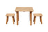 Classic Square table and 2 stools