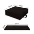 Folding Exercise Floor Mat Dance Yoga Gymnastics Training Home Judo Pilates Gym - Black