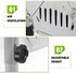 Stainless Steel Portable Outdoor BBQ Barbecue Grill Set Charcoal Kebab Picnic Camping Sets Large