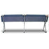Camping Bed Folding Stretcher Light Weight w/ Carry Bag Camp Portable - navy
