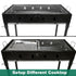 Large Portable Charcoal Outdoor BBQ Barbecue Grill Set