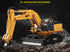 1/16 11CH RC Alloy Excavator Construction Engineering Digger Vehicle Toy