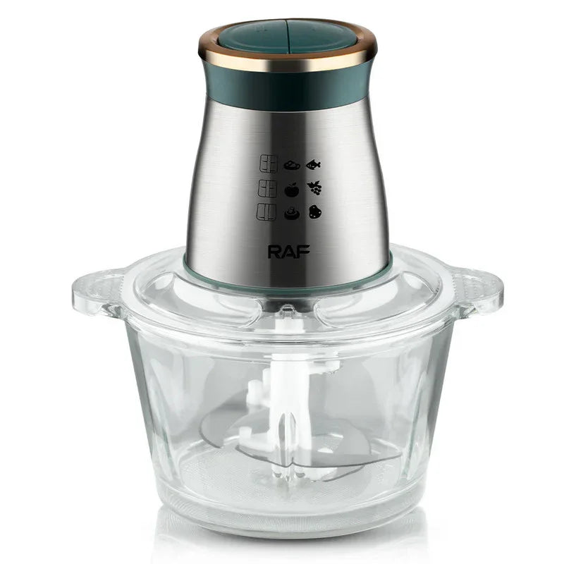 Multifunctional Stainless Steel Blade Electric Blender Salad maker and Meat Grinder, Food Processor