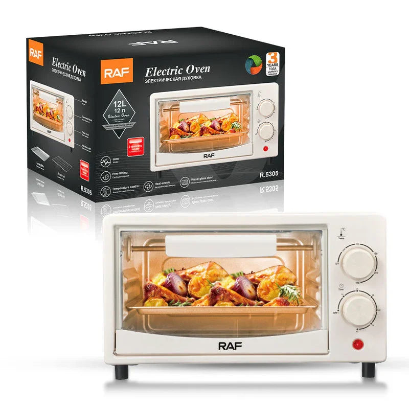 Electric Oven Smart Cake Maker Mechanical Control (White)