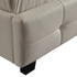Double PU Leather Deluxe Bed Frame White