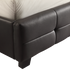 King PU Leather Deluxe Bed Frame Black