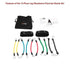 13 Piece Resistance Bands Set Latex Exercise Tubes Handles Leg Bands Home Gym