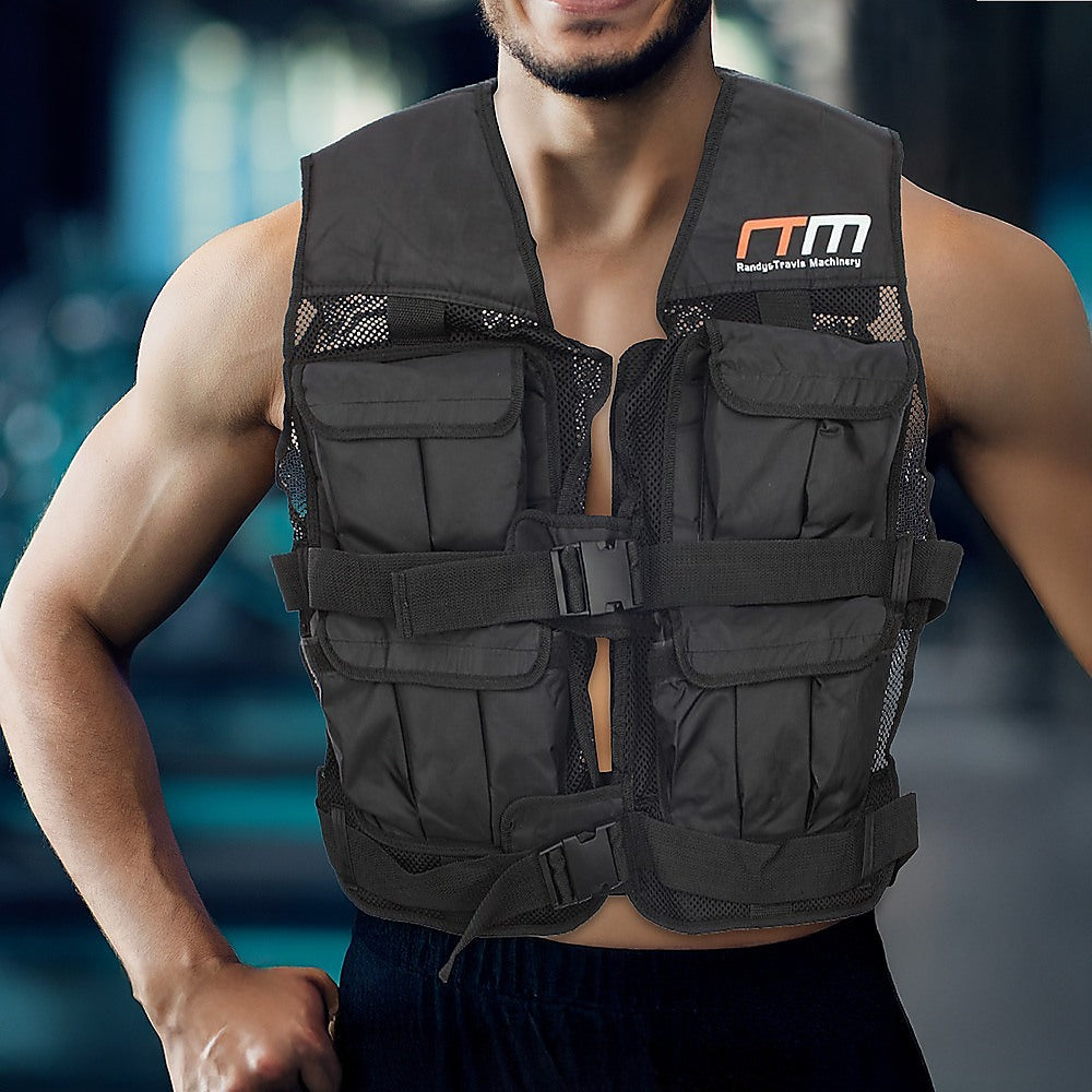 40LBS Weighted Weight Gym Exercise Training Sport Vest