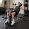 FID Adjustable Weight Bench Press with Flat Incline Decline and Leg Extension