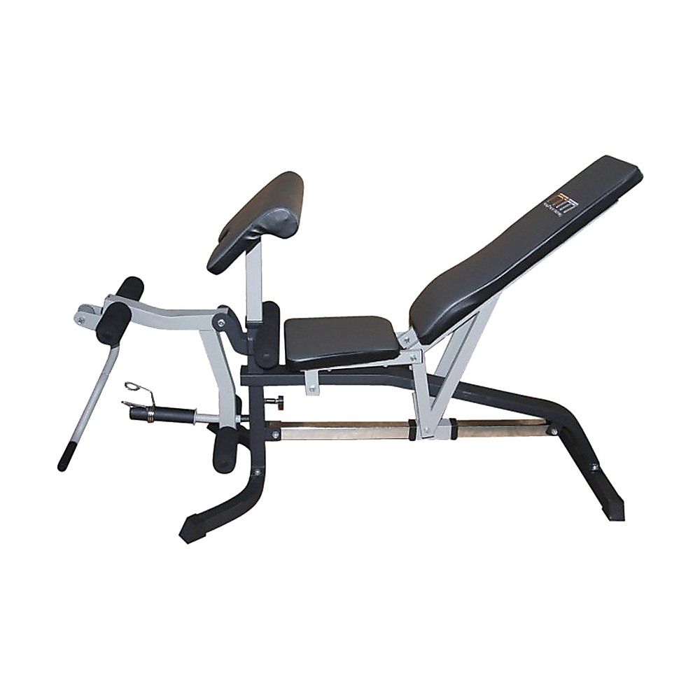 FID Adjustable Weight Bench Press with Flat Incline Decline and Leg Extension
