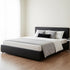 PU Leather King Bed Ensemble Frame