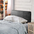 PU Leather Single Bed Headboard Bedhead - Black