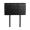 PU Leather Single Bed Headboard Bedhead - Black