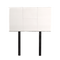 PU Leather Single Bed Headboard Bedhead - White