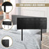 PU Leather Double Bed Headboard Bedhead - Black