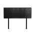 PU Leather Double Bed Headboard Bedhead - Black