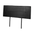 PU Leather Double Bed Headboard Bedhead - Black