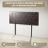 PU Leather Double Bed Headboard Bedhead - Brown