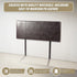 PU Leather Queen Bed Headboard Bedhead - Brown