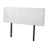PU Leather Queen Bed Headboard Bedhead - White