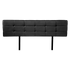 PU Leather King Bed Deluxe Headboard Bedhead - Black