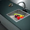 490x440mm Handmade 1.2mm Stainless Steel Undermount Topmount Kitchen Laundry Sink with Waste