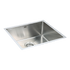 490x440mm Handmade 1.2mm Stainless Steel Undermount Topmount Kitchen Laundry Sink with Waste