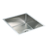 490x440mm Handmade Stainless Steel Undermount / Topmount Kitchen Laundry Sink with Waste