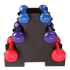 6-Piece Dumbbell Set with Rack