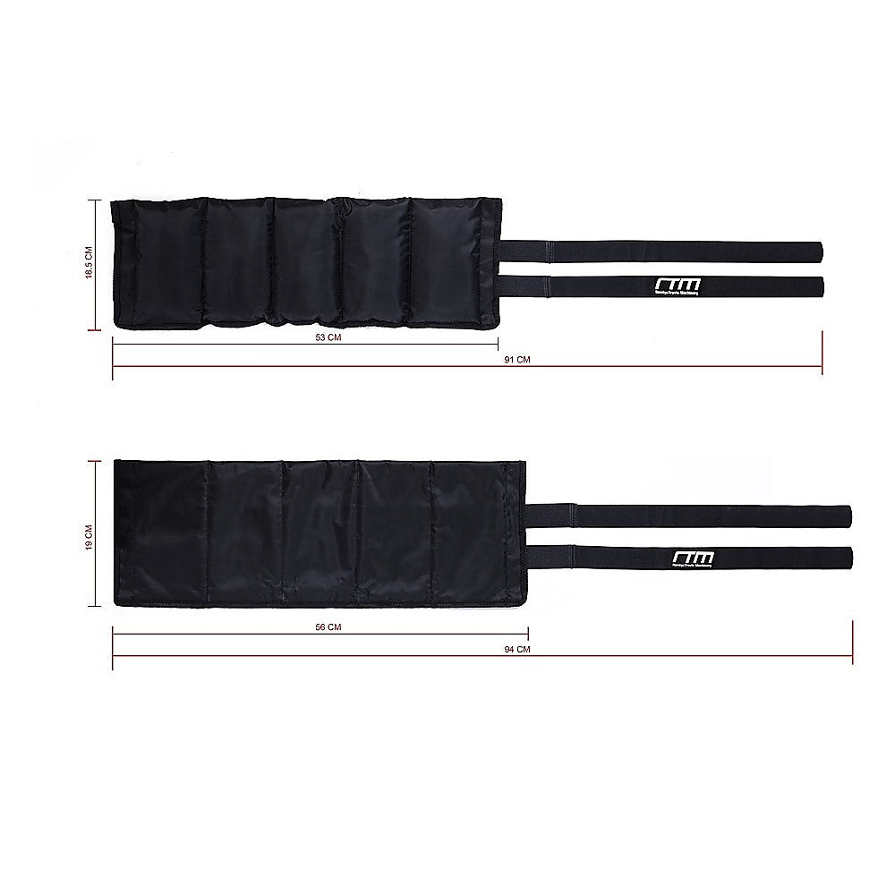 10kg Adjustable Ankle/Wrist Weight Straps