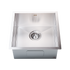 440x440mm Handmade Stainless Steel Undermount / Topmount Kitchen Laundry Sink with Waste