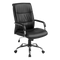 PU Leather Office Chair Executive Padded Black